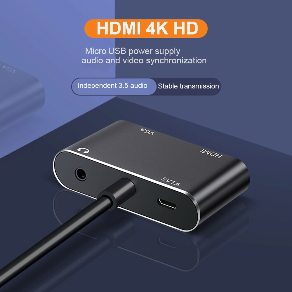 HDMI ȣȯ 1080P VGA HDMI ȣȯ  3.5mm  4K..